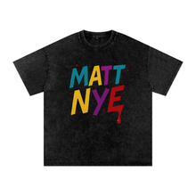 Load image into Gallery viewer, Matt Nye Logo Tee (Vol. 1: Blood on the Letter – (Acid Wash Over Sized Edition)