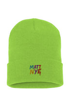 Load image into Gallery viewer, Matt Nye Beanie – Blood on the Letter (Vol. 2 Logo Edition)
